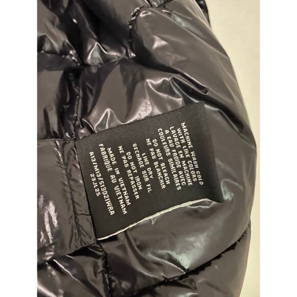 S13 Women Westside Mixed Media Coat XXL Black Sherpa Fleece Puffer Winter Jacket - Picture 14 of 16